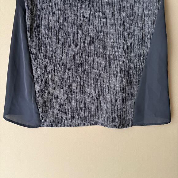 Simply Vera Vera Wang Top Size S Blue Short Sleeve blouse‎ - Picture 6 of 8